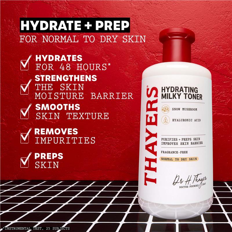 Load image into Gallery viewer, Thayers Hydrating Milky Toner With Snow Mushroom &amp; Hyaluronic Acid 355ml
