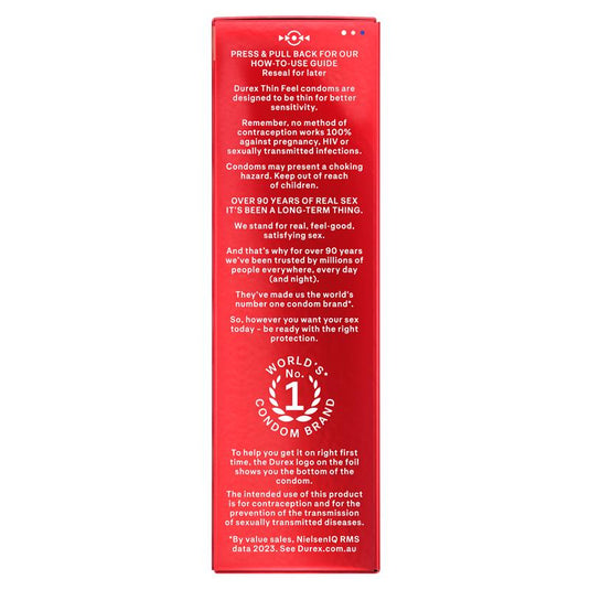 Durex Thin Feel Condoms 10 Pack