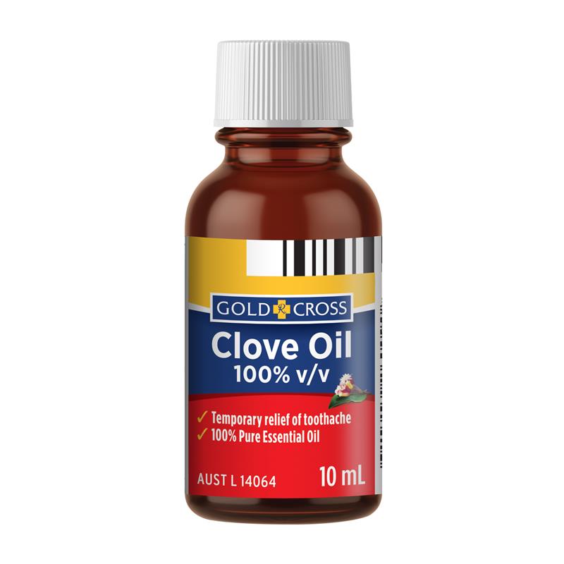 Load image into Gallery viewer, Gold Cross Oil of Cloves 10mL
