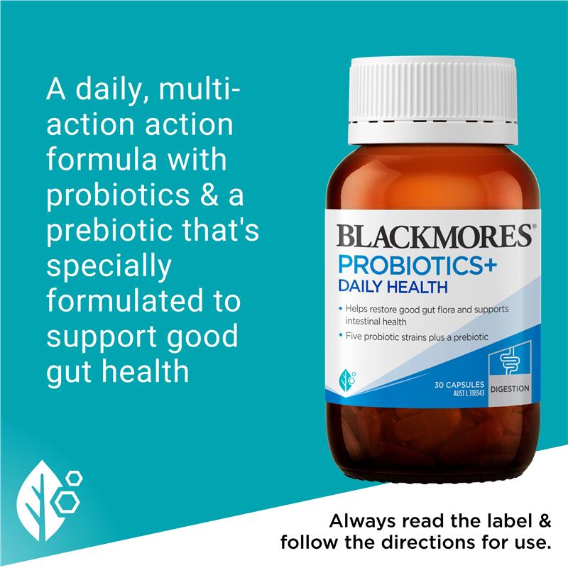 Load image into Gallery viewer, Blackmores Probiotics+ Daily Health 30 Capsules
