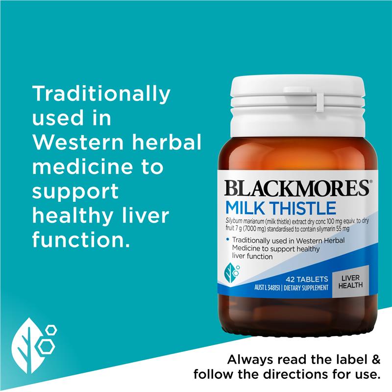 Load image into Gallery viewer, Blackmores Milk Thistle 42 Tablets
