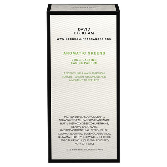David Beckham Aromatic Greens Eau de Parfum 100ml