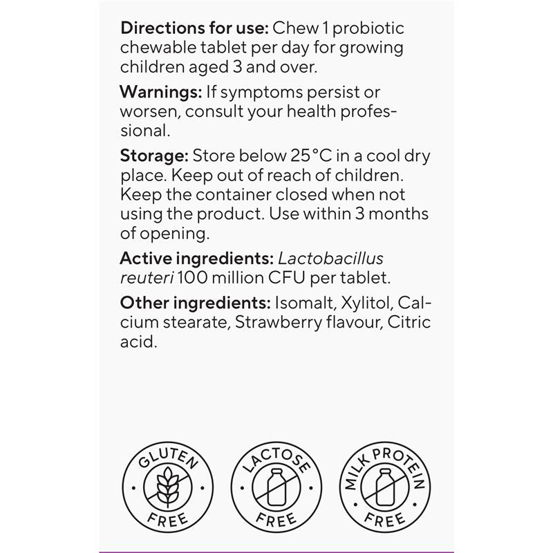 Load image into Gallery viewer, BioGaia Protectis Stawberry Flavour 30 Tablets
