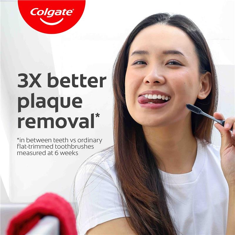 Load image into Gallery viewer, Colgate Toothbrush Slim Soft Charcoal Ultra Soft Bristles
