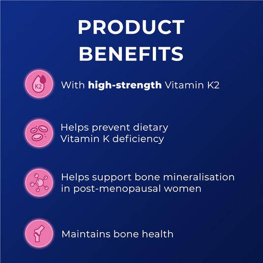 Ostelin Vitamin K2 120 Capsules Exclusive Size