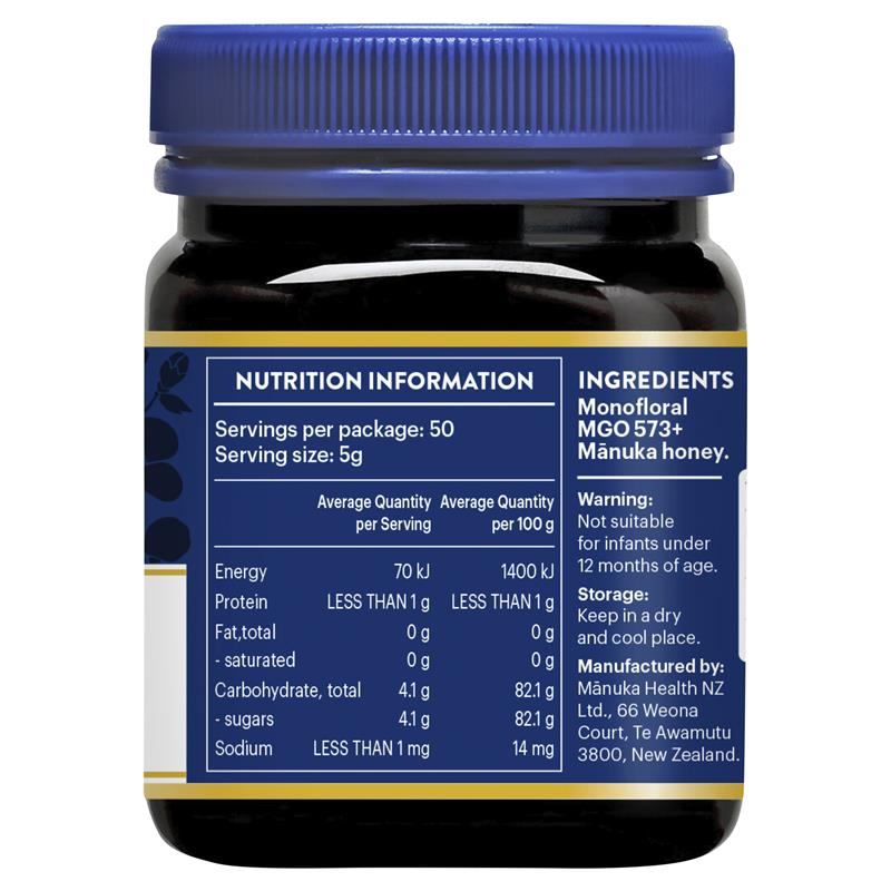 Load image into Gallery viewer, Manuka Health MGO573+ UMF16 Manuka Honey 250g (NOT For sale in WA)
