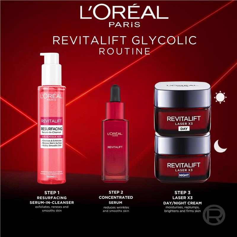 Load image into Gallery viewer, L'Oreal Paris Revitalift Laser Glycolic Cleanser 150ml

