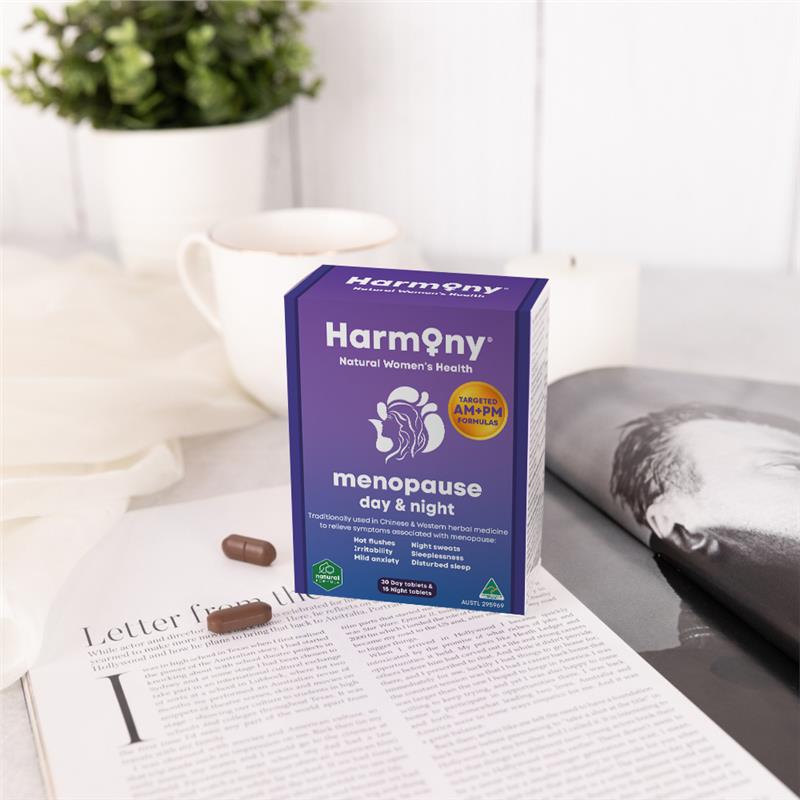 Load image into Gallery viewer, Harmony Menopause Day &amp; Night 90 Tablets
