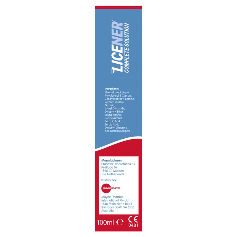 Load image into Gallery viewer, Licener Single Head Lice Treatment 100ml
