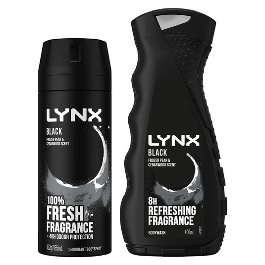 Lynx Duo Black Gift Set