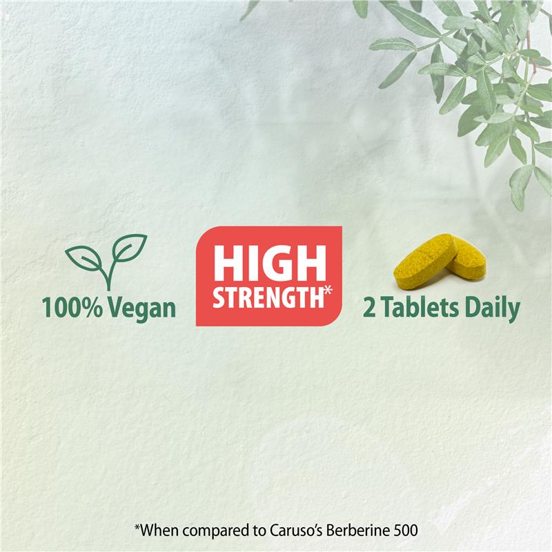 Load image into Gallery viewer, Carusos Berberine 750 60 Tablets
