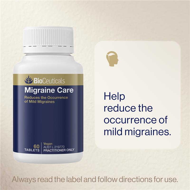 Load image into Gallery viewer, BioCeuticals Migraine Care 60 Tablets
