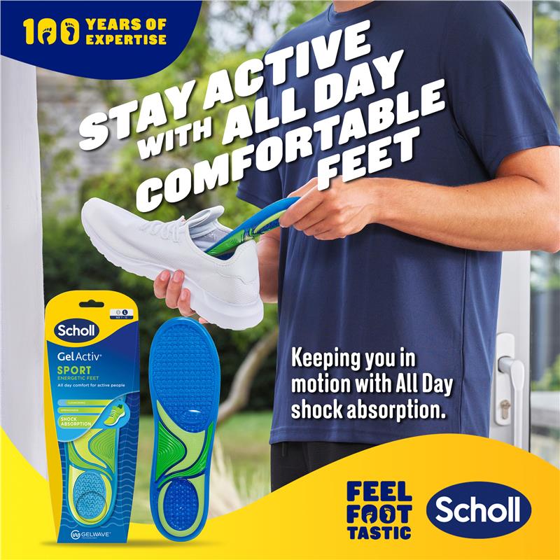 Load image into Gallery viewer, Scholl Gel Activ Insole Sport Large
