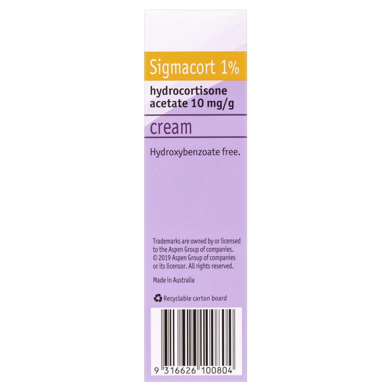 Load image into Gallery viewer, Sigmacort 1% Cream 30g - Hydrocortisone (S3)
