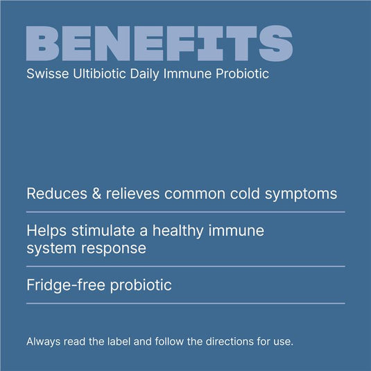 Swisse Ultibiotic Daily Immune Probiotic 30 Capsules