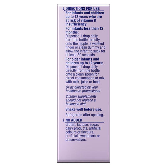 Ostelin Infant Vitamin D3 Drops 2.4ml