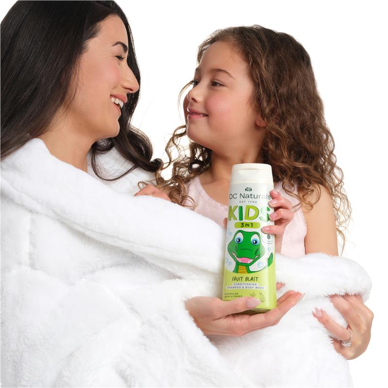 Load image into Gallery viewer, Organic Care Kids 3in1 Shampoo Conditioner Body Wash Fruit Blast 400ml
