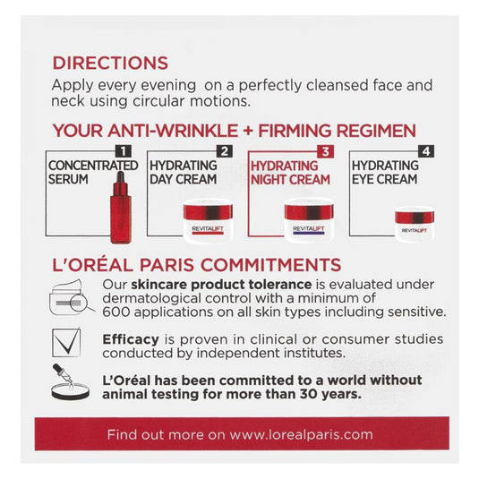 L'Oreal Paris Revitalift Night Cream 50ml