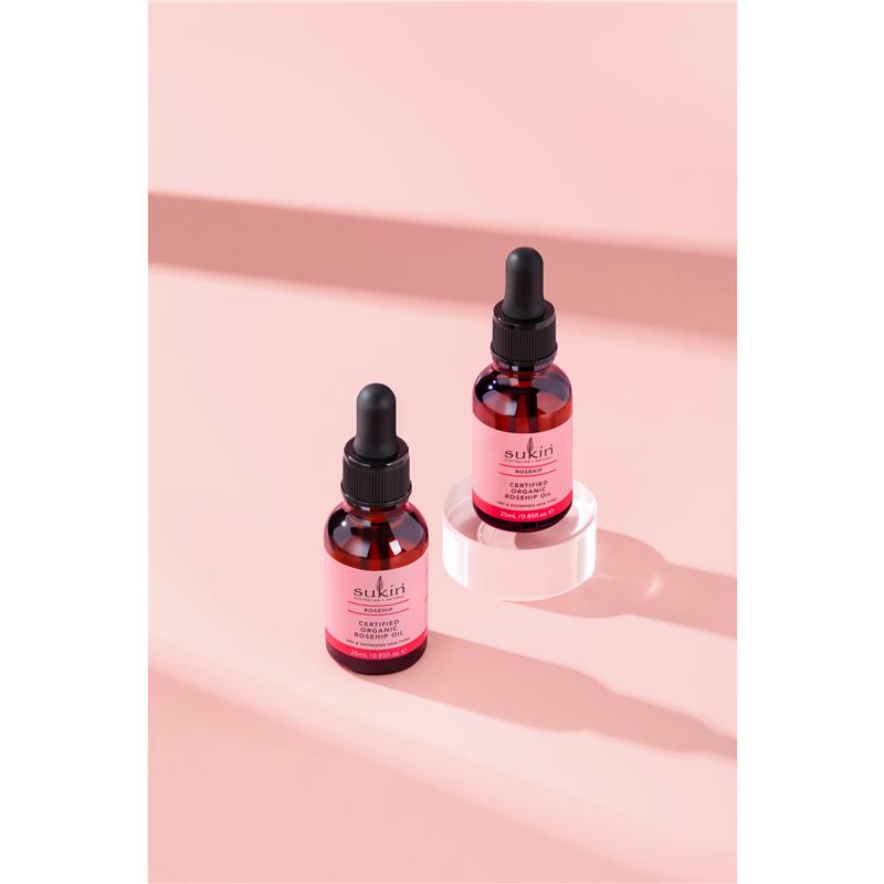 Load image into Gallery viewer, Sukin Certified Organic Rose Hip Oil 25ml
