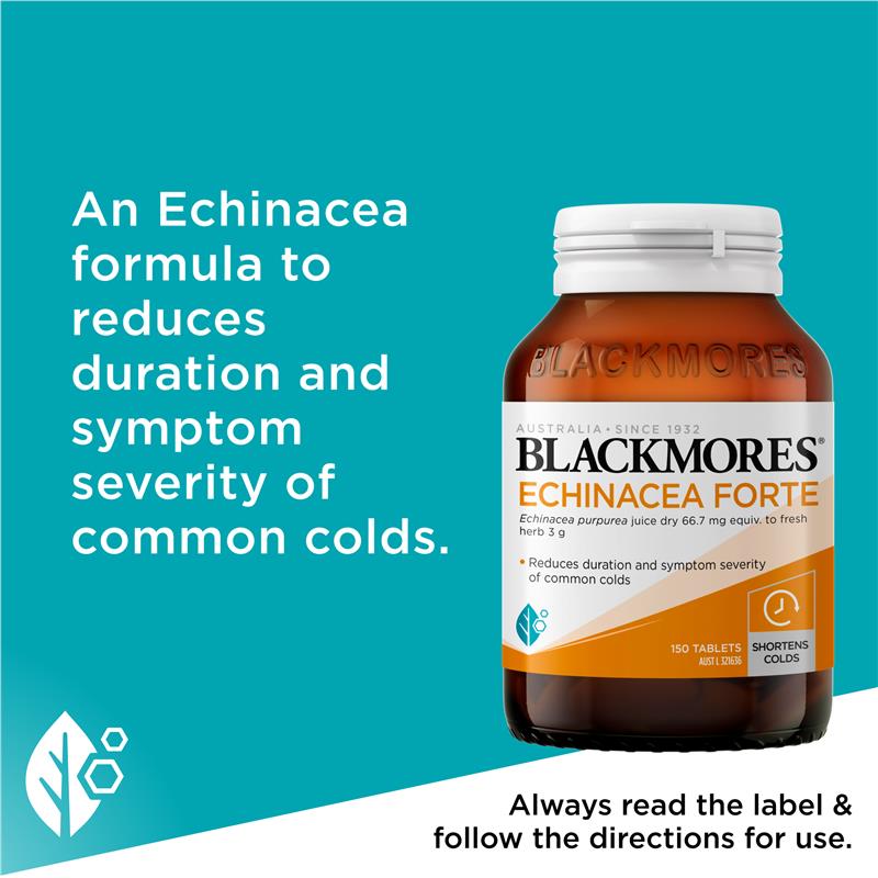 Load image into Gallery viewer, Blackmores Echinacea Forte 150 Tablets
