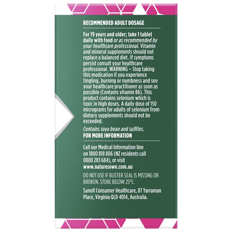 Load image into Gallery viewer, Nature's Own Bodyfuel Women's Multivitamin 60 Tablets
