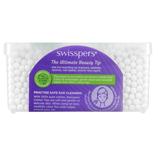 Swisspers Paper Stems Cotton Tips 240 Pack