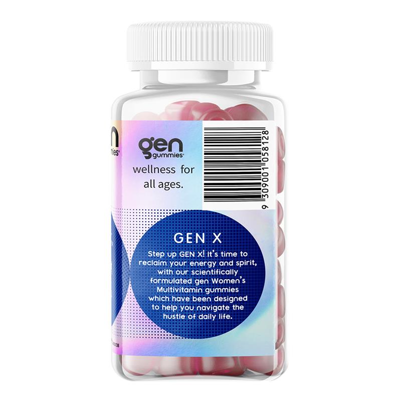 Load image into Gallery viewer, GEN X Gummies Women's Multivitamin Mixed Berry 60 Pack
