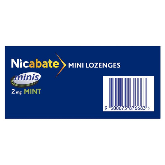 Nicabate Minis 2mg 120 Lozenges Exclusive Size