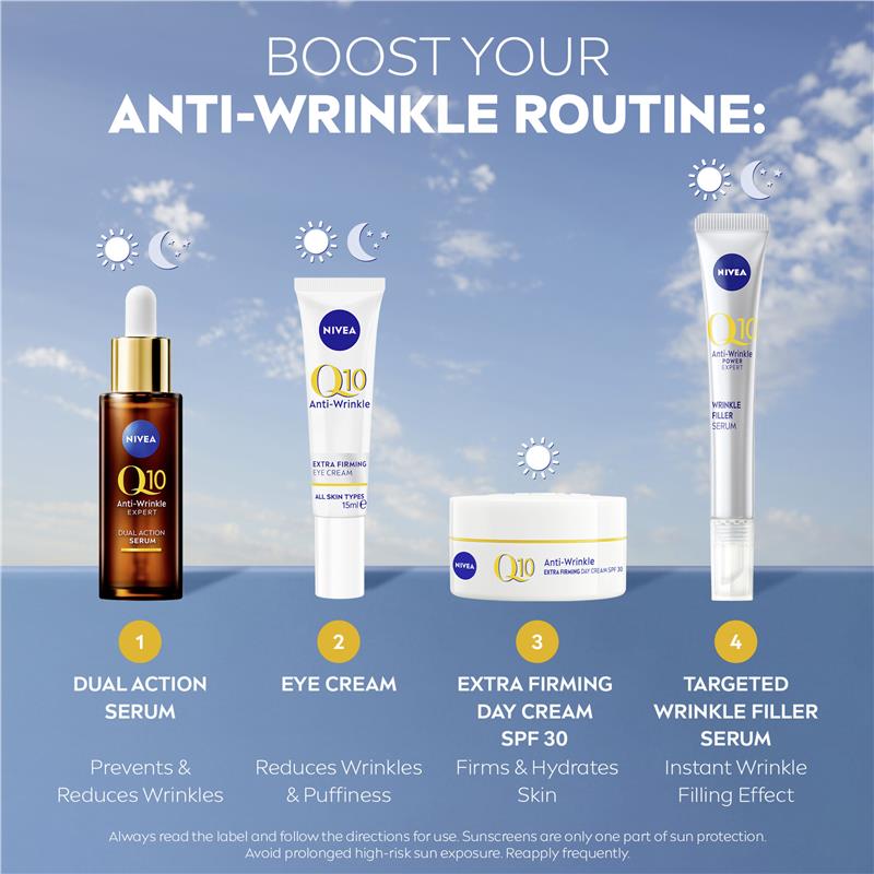 Load image into Gallery viewer, NIVEA Q10 Anti-Wrinkle Extra Firming Day Cream SPF30 50ml
