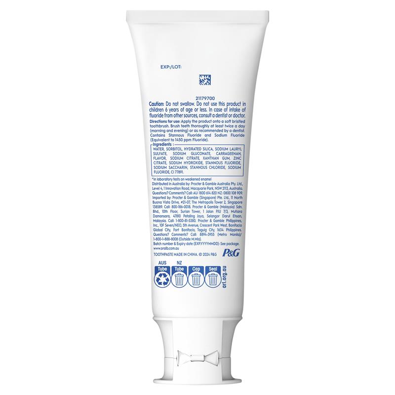 Load image into Gallery viewer, Oral B Toothpaste Gum Care &amp; Intensive Clean 110g
