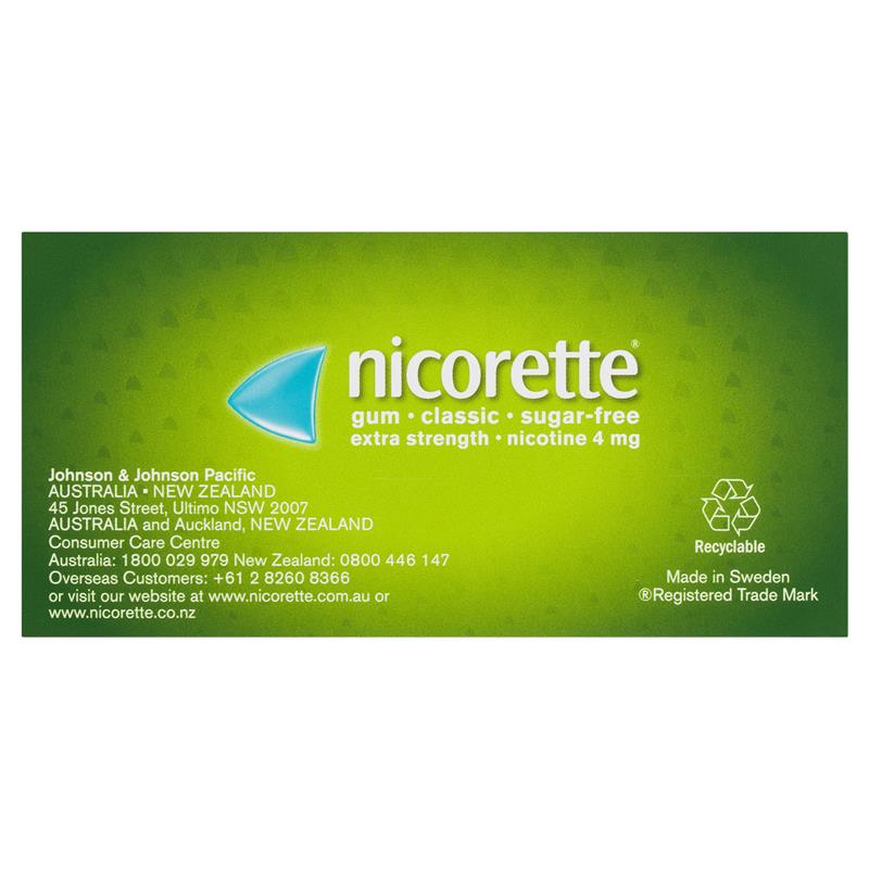 Load image into Gallery viewer, Nicorette Gum 4mg Classic 75 Pieces
