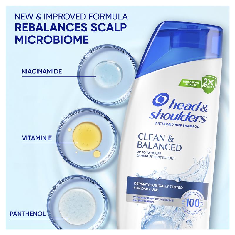 Load image into Gallery viewer, Head &amp; Shoulders Clean &amp; Balanced Anti-Dandruff Shampoo 200mL
