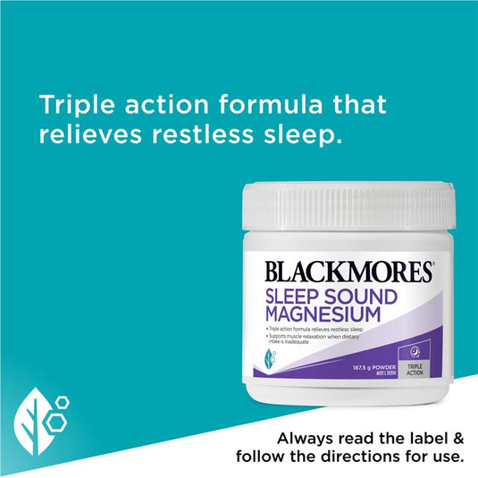 Blackmores Sleep Sound Magnesium Powder 187.5g