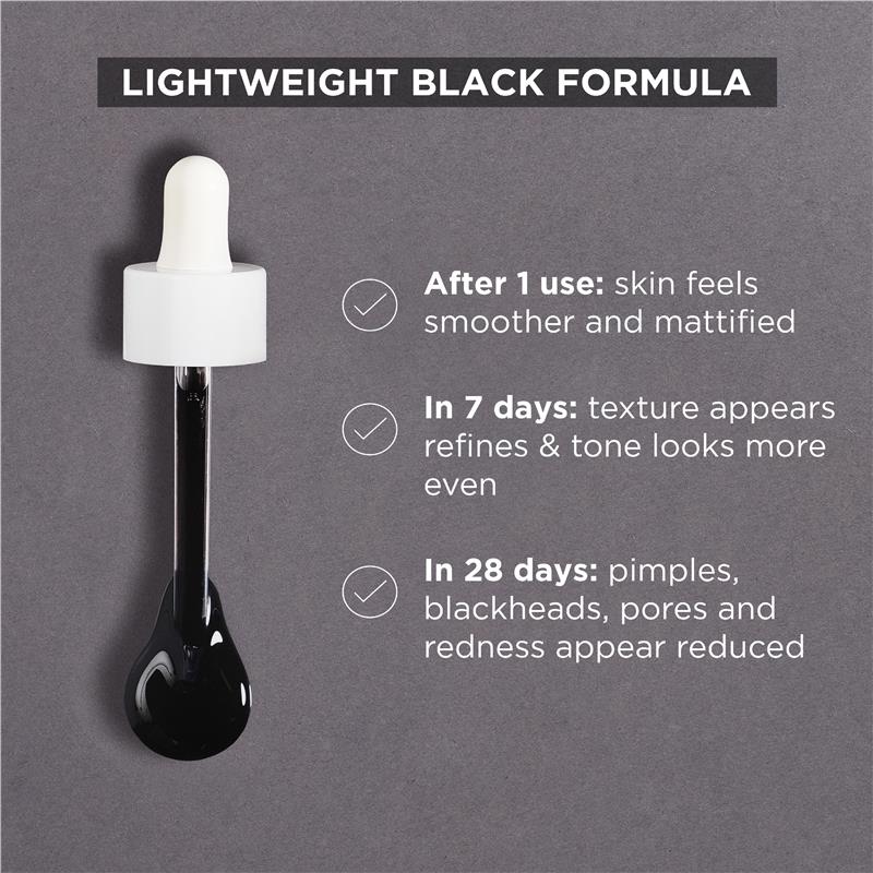 Load image into Gallery viewer, Garnier Pure Active AHA + BHA Charcoal Anti-Blemish Serum 30ml
