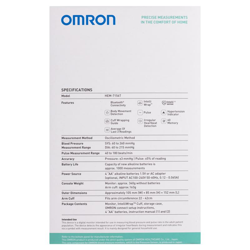 Load image into Gallery viewer, Omron HEM7156T Plus Blood Pressure Monitor

