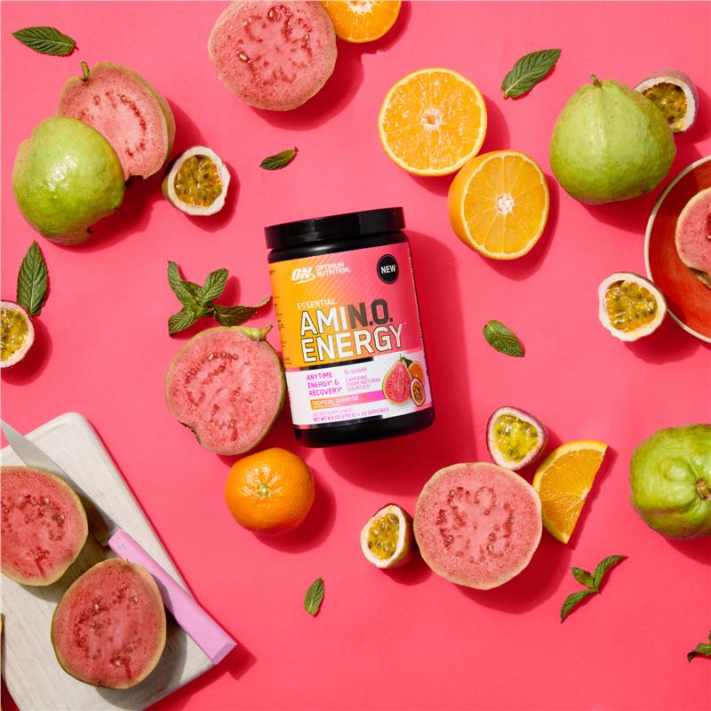 Load image into Gallery viewer, Optimum Nutrition Amino Energy Tropical Sunrise 65 Serves 585g
