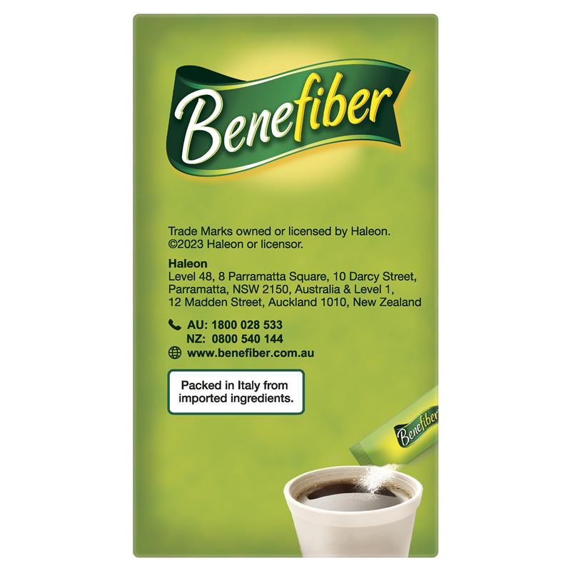 Load image into Gallery viewer, Benefiber Natural Fibre Supplement On-the-Go Stick 28 Pack

