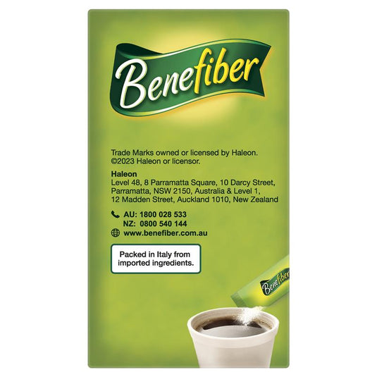 Benefiber Natural Fibre Supplement On-the-Go Stick 28 Pack