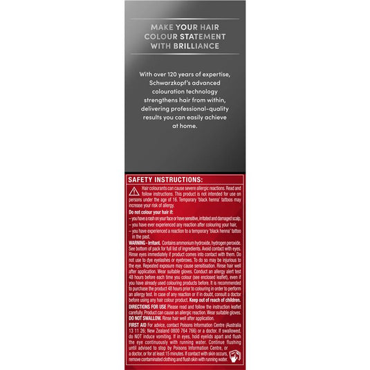 Schwarzkopf Brilliance 90 Black New