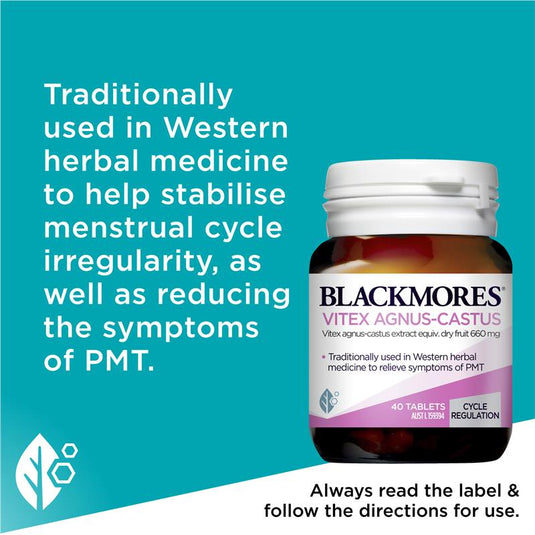 Blackmores Vitex Agnus-Castus 40 Tablets