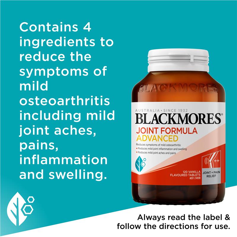 Load image into Gallery viewer, Blackmores Joint Formula Advanced 120 Tablets
