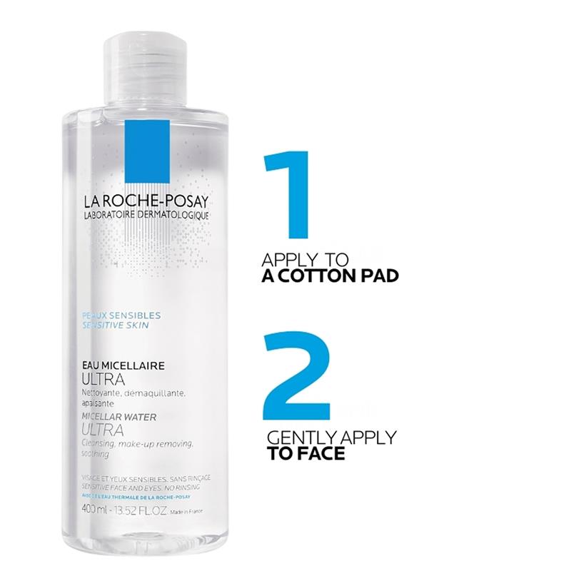 Load image into Gallery viewer, La Roche Posay Micellar Water Ultra For Sensitive Skin 400ml
