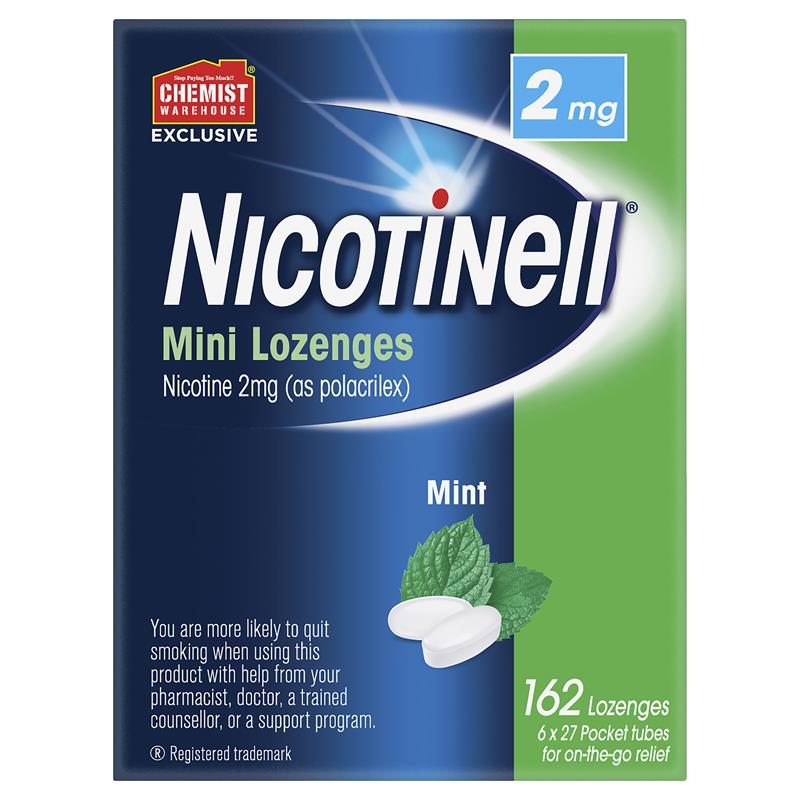 Load image into Gallery viewer, Nicotinell Mini 2mg 162 Lozenges
