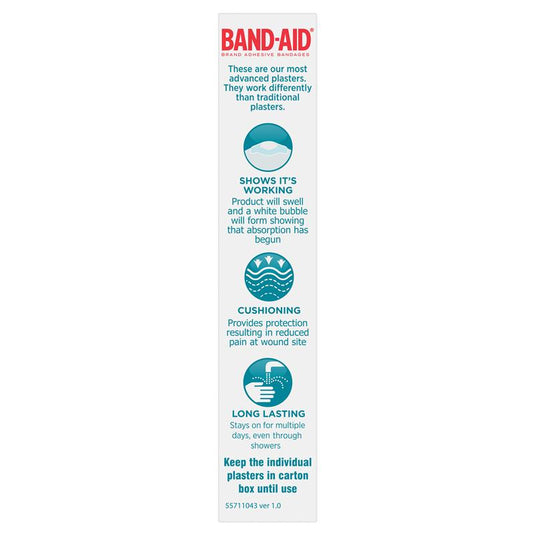 Band-Aid Advanced Healing Hydro Seal Blister Block 4 Pack