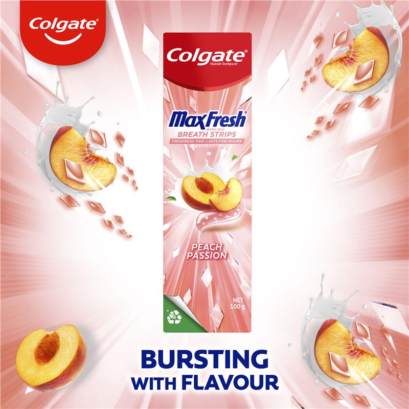Load image into Gallery viewer, Colgate Toothpaste Max Fresh Peach Passion 100g
