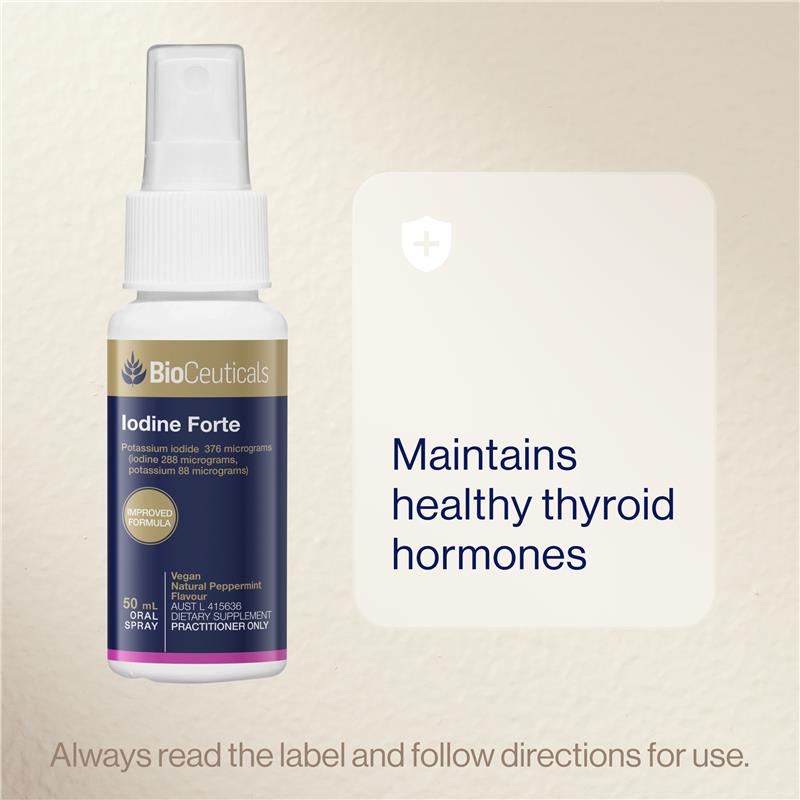 Load image into Gallery viewer, BioCeuticals Iodine Forte Spray 50mL
