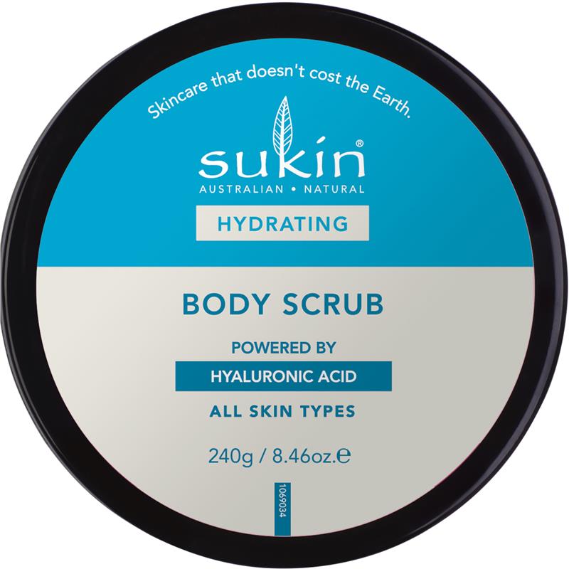 Load image into Gallery viewer, Sukin Hydrating Hyaluronic Acid Body Scrub 240g
