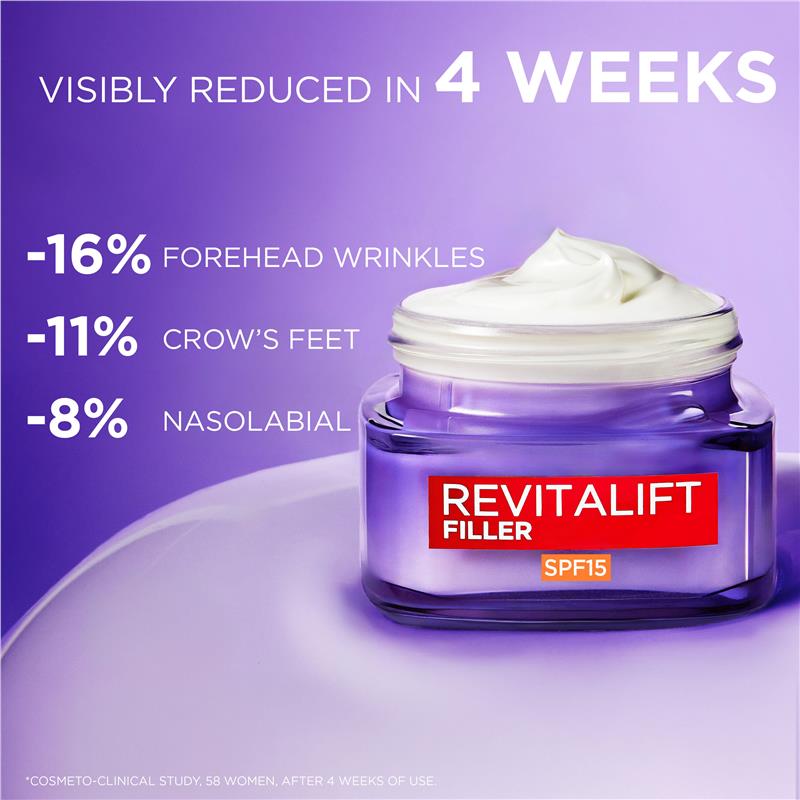 Load image into Gallery viewer, L'Oreal Paris Revitalift Filler SPF 15 Day Cream 50ml
