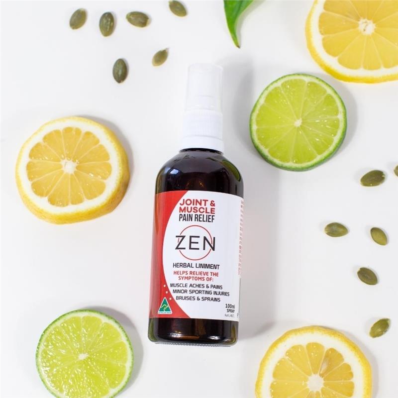 Load image into Gallery viewer, Zen Joint &amp; Muscle Relief Liniment Spray 100mL
