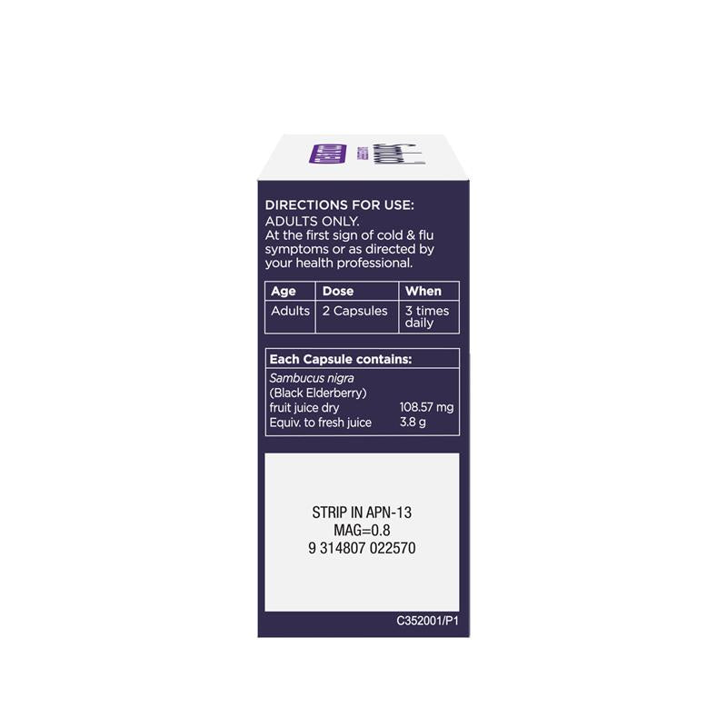 Load image into Gallery viewer, Sambucol Cold &amp; Flu 24 Capsules
